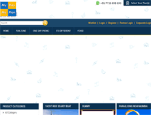 Tablet Screenshot of mydaymyplan.com